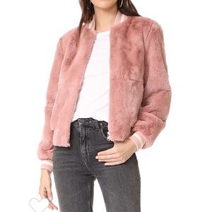 Elizabeth and James Ellington Fur Bomber